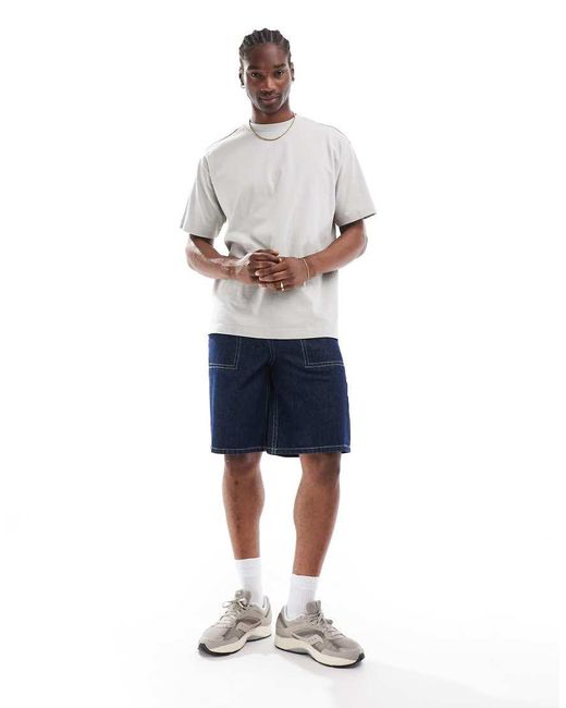 Cotton On Box Fit Plain T Shirt in White for Men Lyst UK