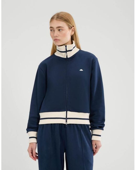 Ellesse Blue Sanita Full Long Sleeve Zip Jacket