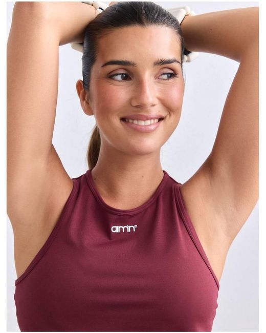 Aim'n Red Merlot Soft Basic Singlet