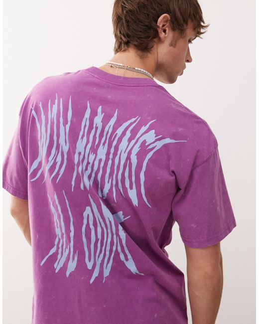 Nike Purple T-shirt With Graphic for men