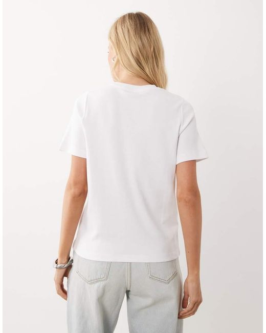 New Look White Premium Girlfriend Tee