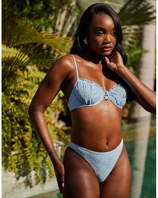 South Beach Green – bikinihose