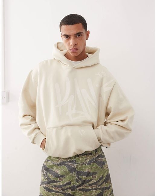 Karlkani – kapuzenpullover in Natural für Herren