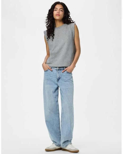 Pieces Gray Top