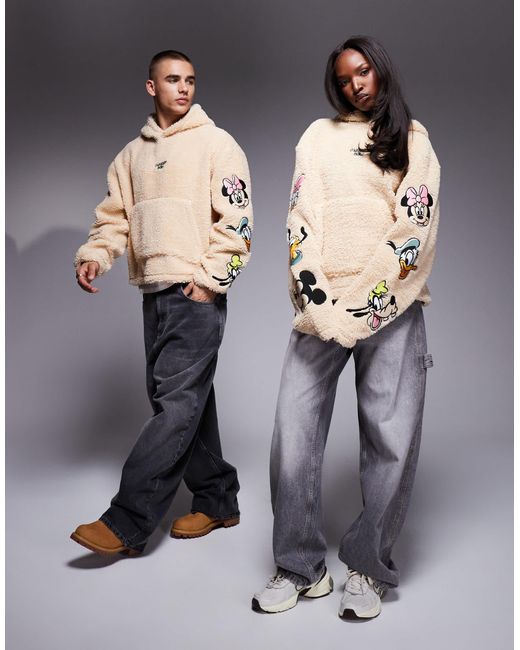 ASOS Blue – disney – kastiger unisex-kapuzenpullover