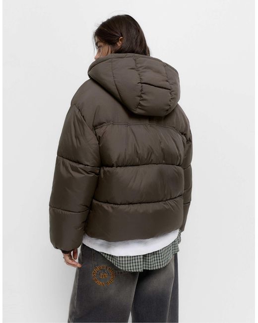 Pull&Bear Brown – steppjacke