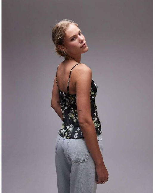Sheer cami top sale