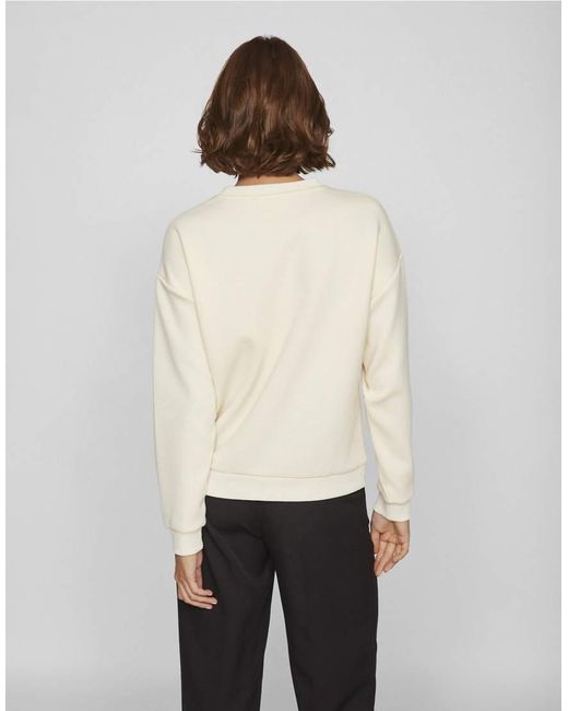 Sudadera Beis De -Neutro Vila de color White