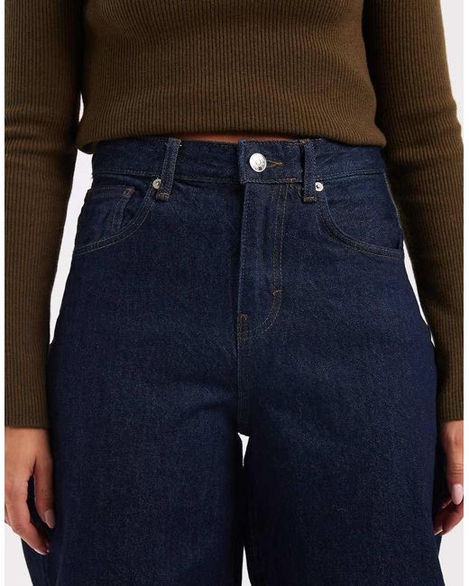 ONLY Blue Taylor High Waist Barrel Jeans