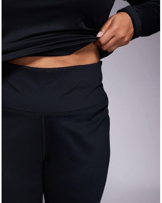 4505 Black Curve – icon – weiche, ausgestellte yoga-leggings