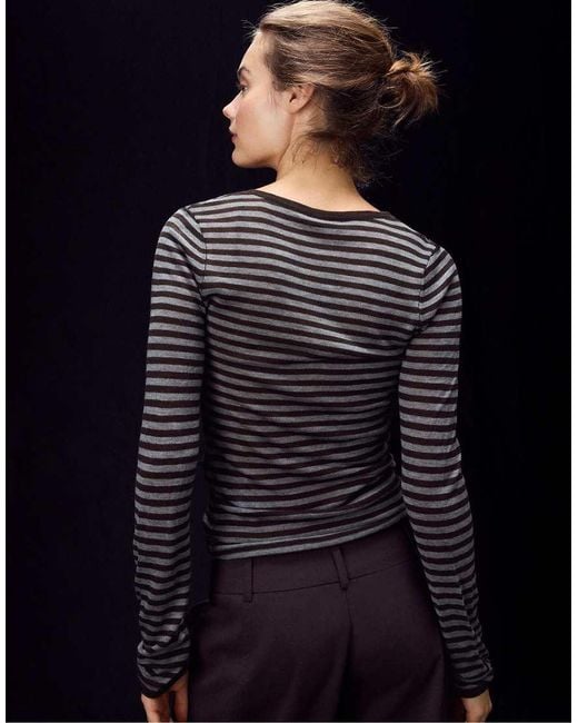Maglione Basic Girocollo di Stradivarius in Blue