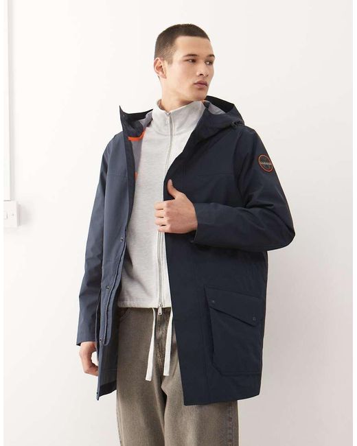 Napapijri Blue Pilloz Shell Jacket for men