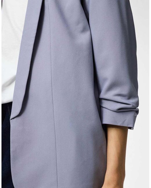Pieces Blue Blazer