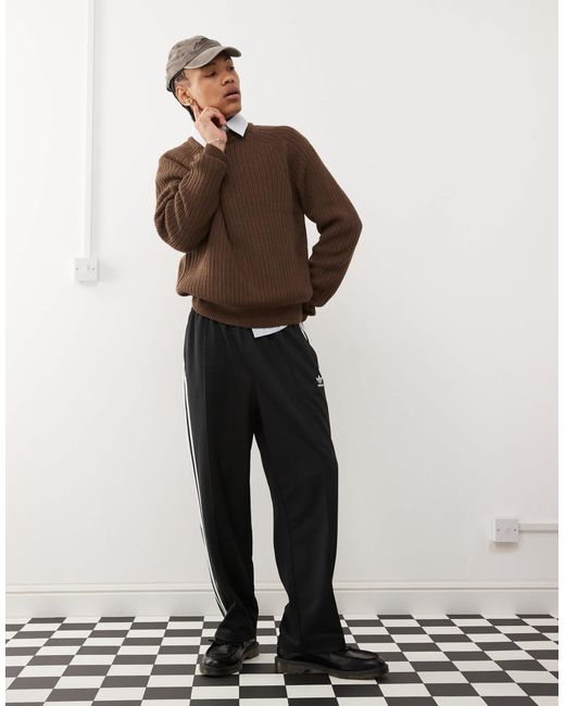 Pull ras Collusion pour homme en coloris Brown