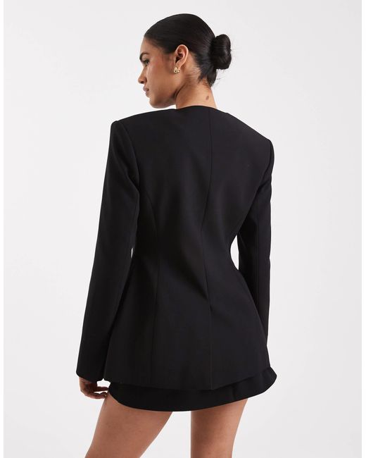 Blazer ASOS en coloris Black