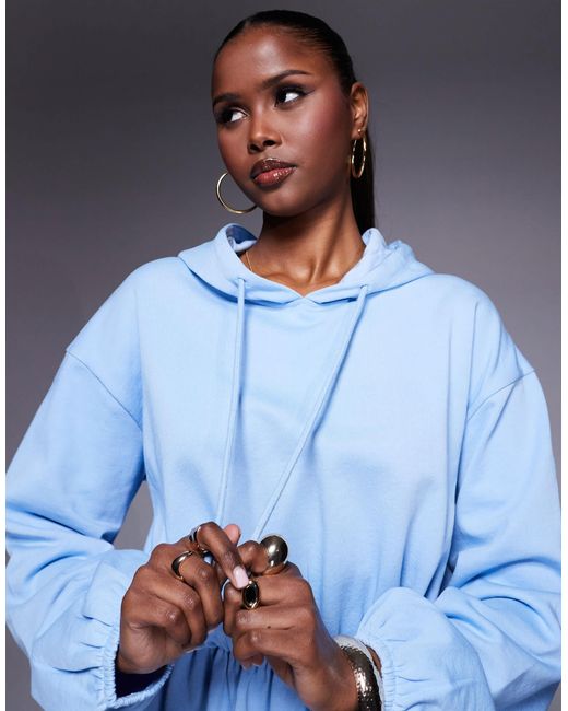 ASOS Blue – sweatkleid