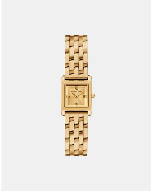 Michael Kors Metallic 3 Hand Georgie, Stainless Steel