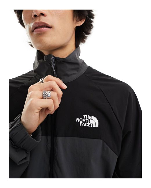 Nse - giacca sportiva nera rivestita di The North Face in Black da Uomo