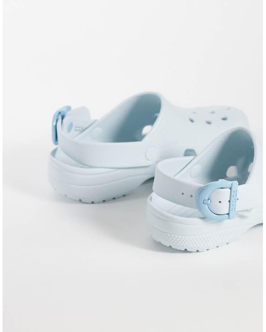 CROCSTM Blue Classic Buckle Clog