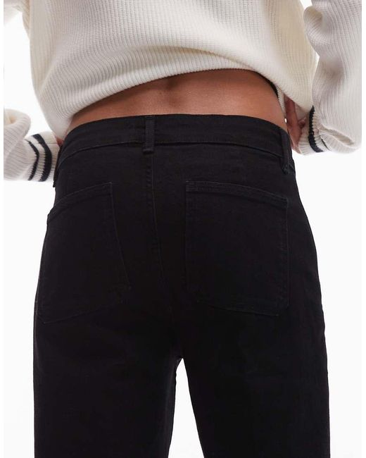 Mango Black Alex Front Pocket Jeans