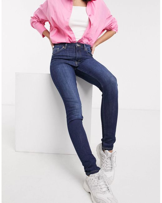 Monki Denim Mocki Organic Cotton Blend 