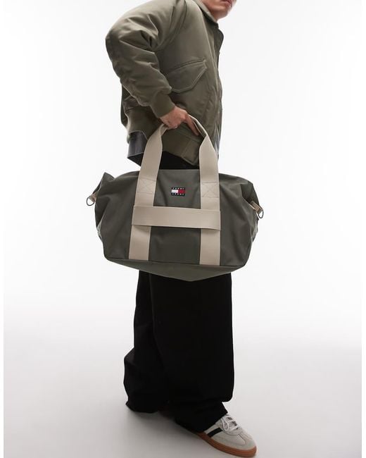 Tommy Hilfiger Retro Duffeltas in het Black voor heren