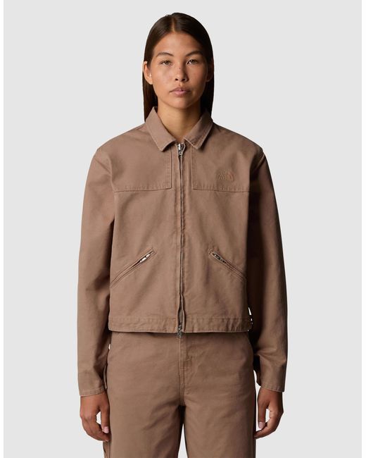 Cedar - veste workwear en toile - latte The North Face en coloris Brown