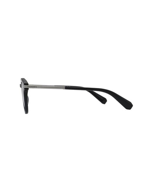 AllSaints Black Van Sunglasses