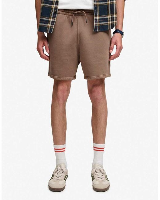 Superdry White Micro Logo Shorts for men
