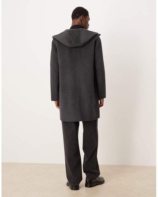 Cappotto Comodo Lungo di Mango in Gray da Uomo