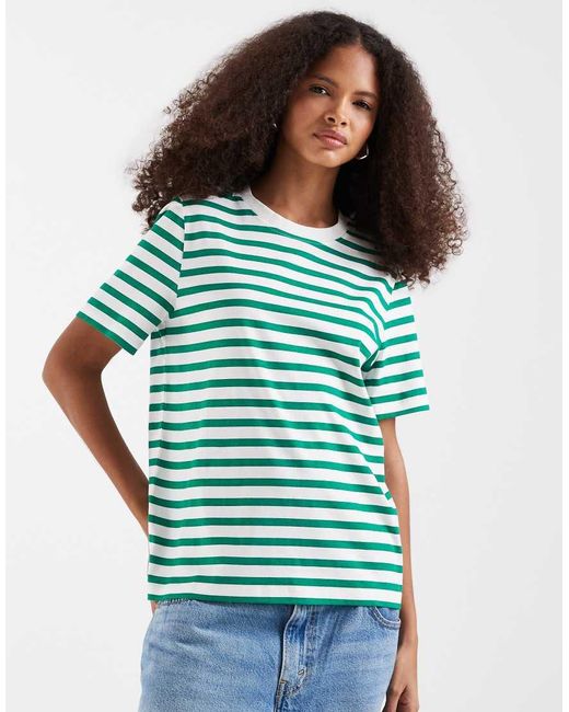 Vero Moda Blue Boxy T-shirt