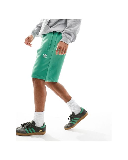 Pantalones cortos verdes básicos Adidas Originals de hombre de color Green