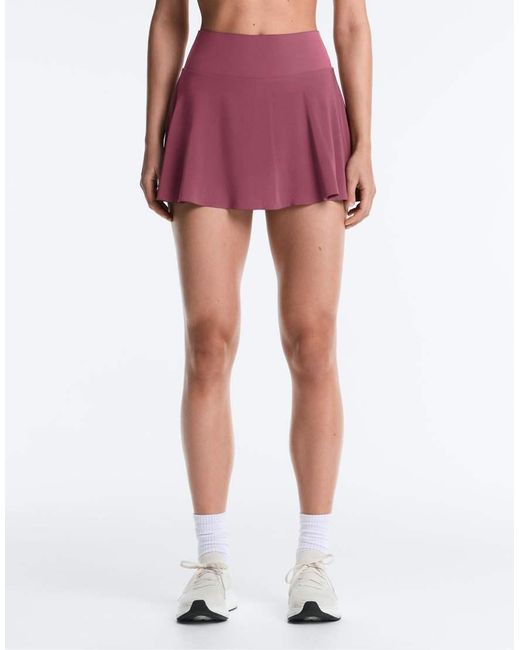Oysho Red Compressive Skirt