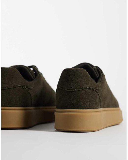 Sneakers Stringate di ASOS in Green da Uomo