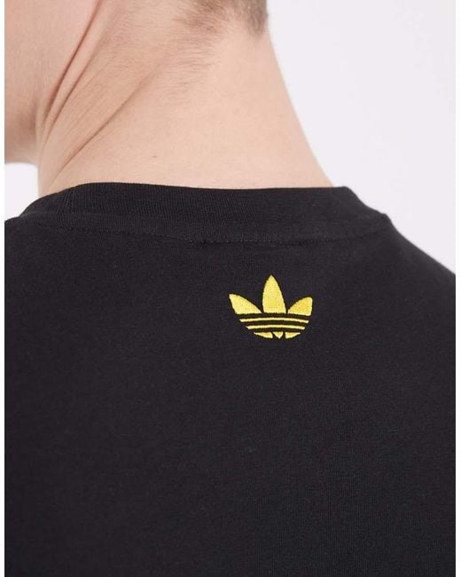 Adidas Originals Black World Cup 94 Chest Graphic for men