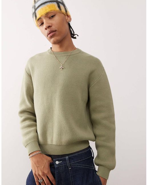 Weekday – emilio – pullover in Green für Herren
