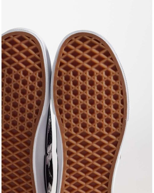 Vans Black Authentic Leaf Print Trainers