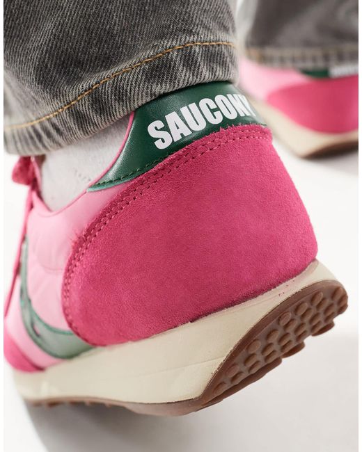Saucony Pink Trainer 80 Trainers for men