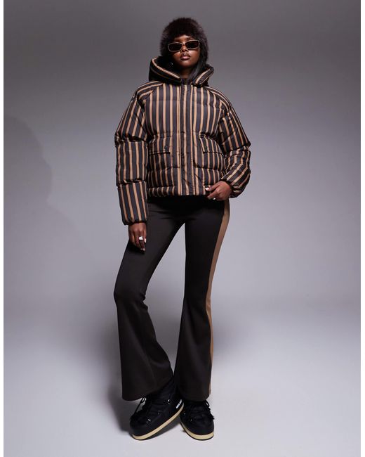 Doudoune Threadbare en coloris Black