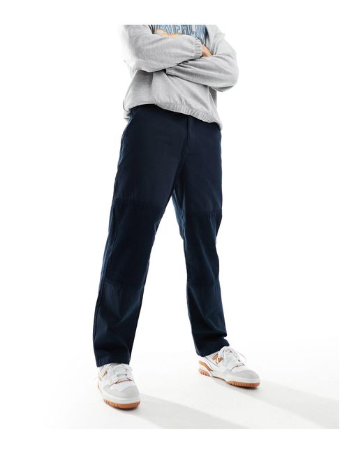 Greenport - pantaloni ampi di Farah in Blue da Uomo