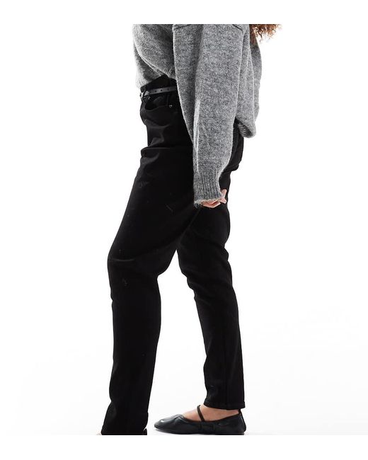 Vaqueros Pitillo De Asos Design Curve ASOS de color Black