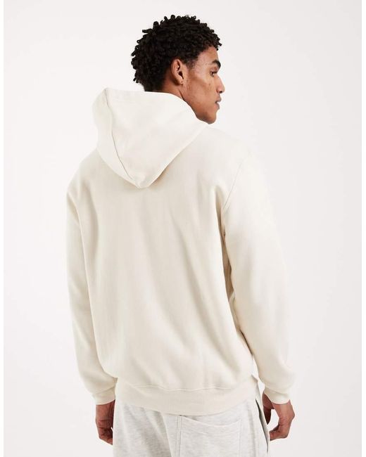 Gap White Logo Zip Through Hoodie for men