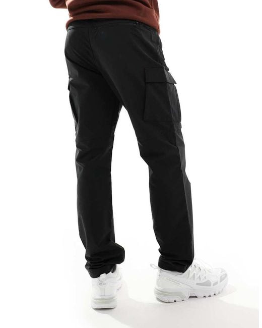 Regatta Black Questra Cargo Trousers for men
