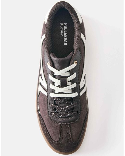Baskets rétro Pull&Bear en coloris White