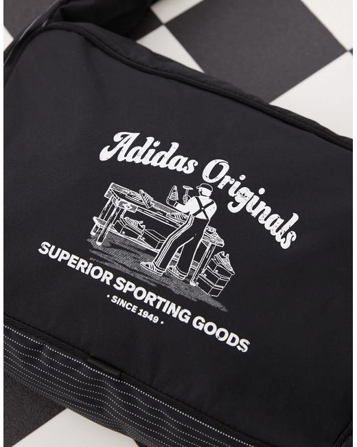 Adidas Originals Black – wabash – umhängetasche