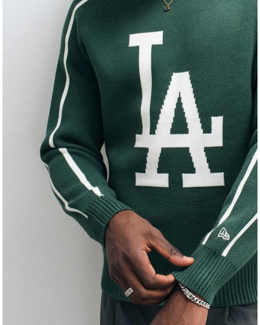 KTZ – la dodgers – strickpullover in Green für Herren