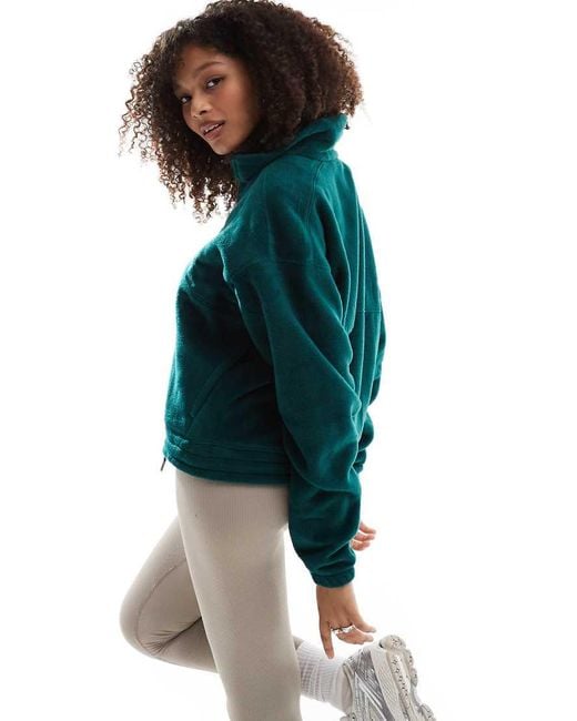 Columbia Green Brushy Bay Half Zip Fleece