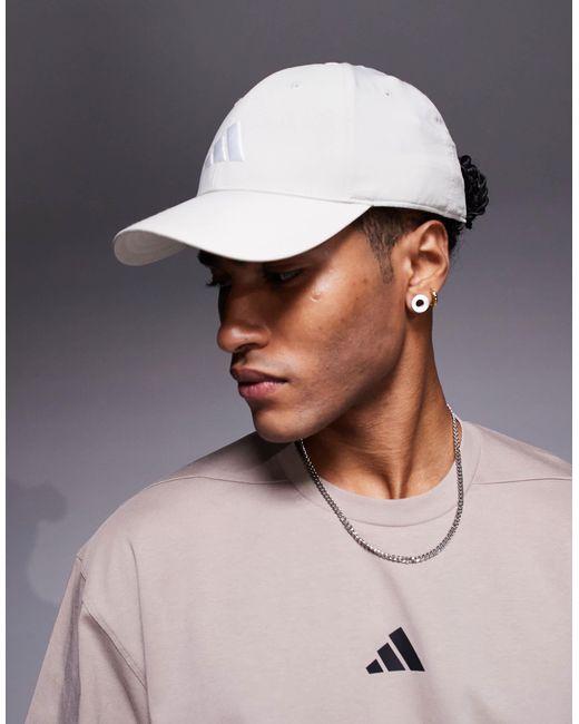 Adidas Originals Adidas training – baseballkappe in White für Herren