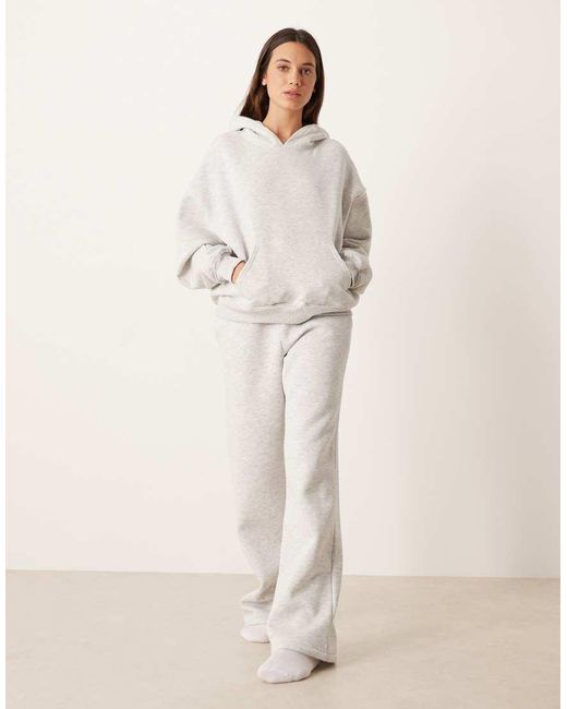 Gina Tricot Natural Co-ord Relaxed Fit Hoodie