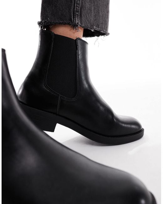 Bottes chelsea plates New Look en coloris Black